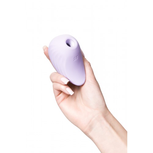 Вакуум-волновой бесконтактный стимулятор клитора Satisfyer Pearl Diver, силикон, фиолетовый