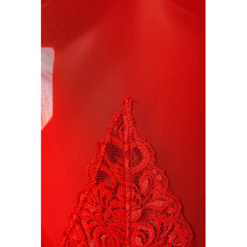 Боди Candy Girl Paris красное, XL