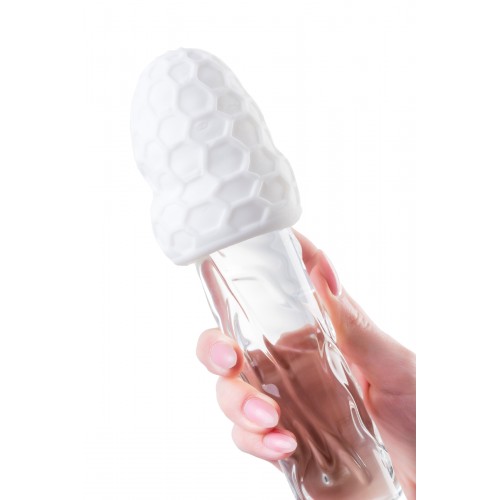 Мастурбатор A-Toys Flaff, TPE, белый, 8см, Ø 2,9 см