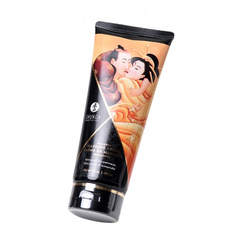 Массажный крем Shunga Almond Sweetness, съедобный, миндаль, 200 мл