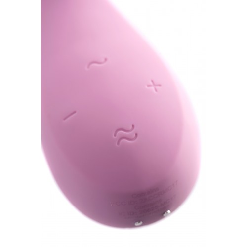 Нереалистичный вибратор Satisfyer Mono Flex, силикон, розовый, 20,4 см.