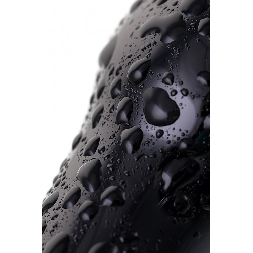 Стимулятор простаты Sexus Glass, стекло, чёрный, 17 см