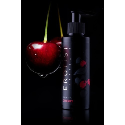 Массажное масло Erotist CHERRY, съедобное,  вишня, 150 мл