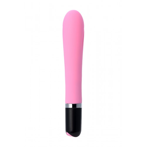 Нереалистичный вибратор LEROINA by TOYFA Polly, 7 режимов вибрации, силикон, розовый, 18,3 см, Ø 3,1 см