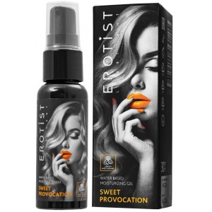 Съедобный гель Erotist SWEET PROVOCATION: LEMON AND CARAMEL ( со вкусом ЛИМОНА И КАРАМЕЛИ), 30мл