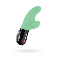 Вибратор Fun Factory MiSS BI, силикон, нефритовый, 17 см