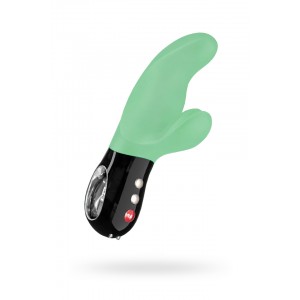 Вибратор Fun Factory MiSS BI, силикон, нефритовый, 17 см