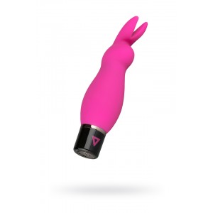 Вибратор с клиторальным стимулятором LilVibe, силикон, розовый, 13 см