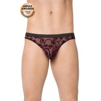 Трусы мужские с узором SoftLine Collection, фиолетовый, XL