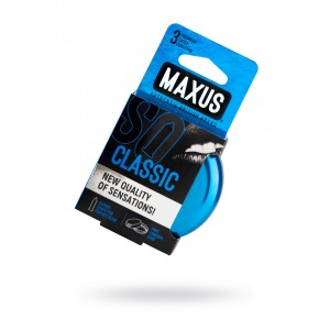 Презервативы MAXUS Классические в железном кейсе № 3, 18 см
