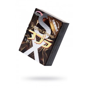 Презервативы латексные Sagami Xtreme Cobra №3