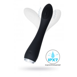 Вибратор PPP SHIO-PRO, силикон, черный, 21 см