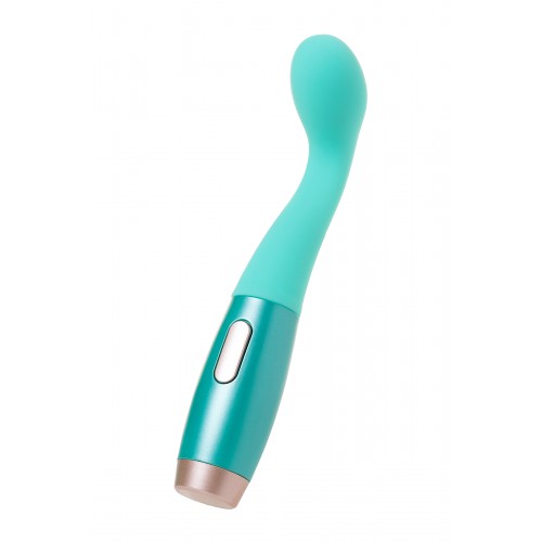 Нереалистичный вибратор Le Stelle PERKS SERIES EX-4, Силикон, Бирюзовый, 16,5 см
