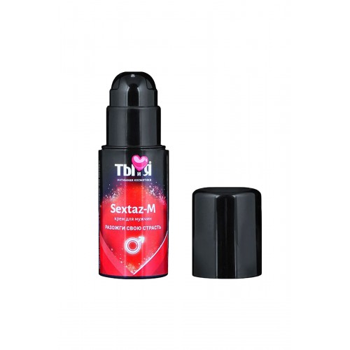 Крем возбуждающий Ты и Я Sextaz-M для мужчин, 20 г