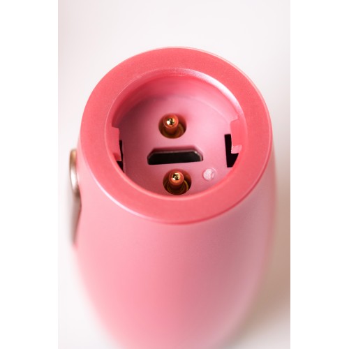 Нереалистичный вибратор Le Stelle PERKS SERIES EX-3, силикон, розовый, 18 см