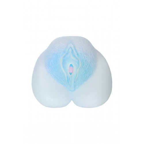 Мастурбатор реалистичный TOYFA Juicy Pussy Crystal Wave, TPE, 13,5 см