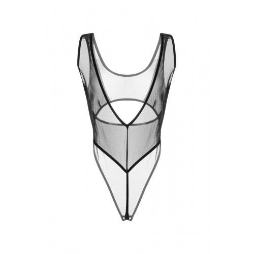 Эротическое боди Waname Lightness черное (46-48)