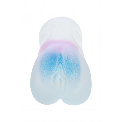 Мастурбатор реалистичный TOYFA Juicy Pussy Crystal Wave, TPE, 13,5 см