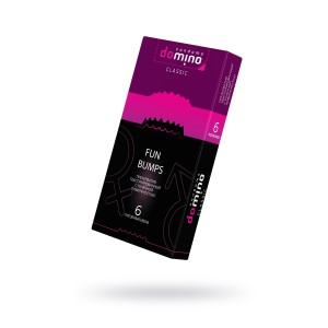 Презервативы Luxe DOMINO HARMONY Текстурированный 6 шт. в упаковке (иной угол)