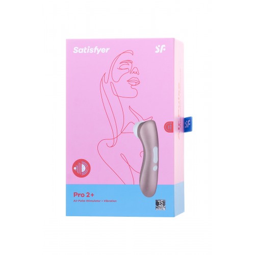 Вакуум-волновой бесконтактный стимулятор клитора Satisfyer PRO 2 Vibration