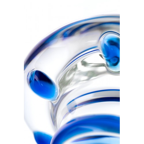 Двусторонний фаллоимитатор Sexus Glass, стекло, прозрачный, 22,5 см