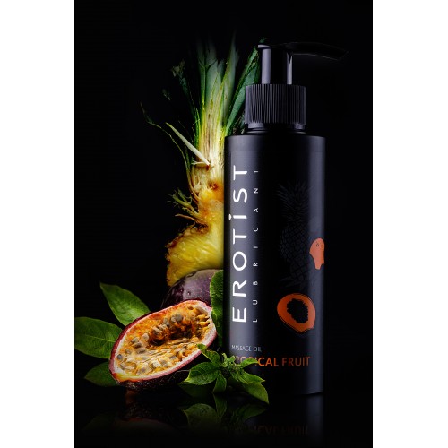 Массажное масло Erotist TROPICAL FRUIT, съедобное, тропические фрукты, 150 мл
