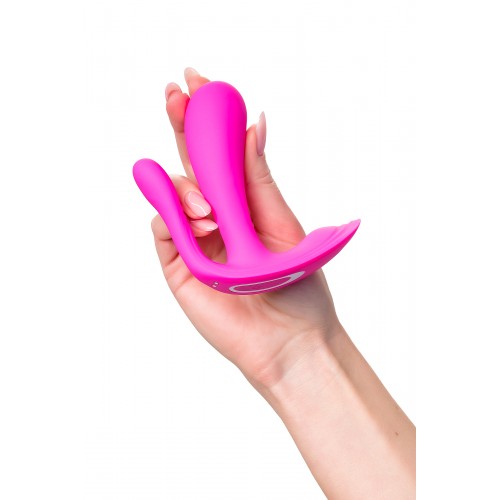 Вибро вкладыш в трусики Satisfyer Top Secret+, розовый