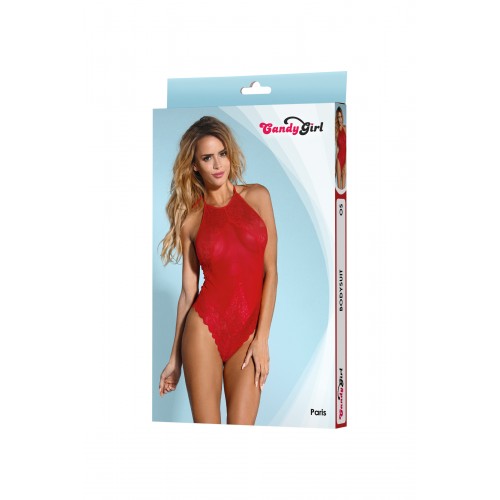 Боди Candy Girl Paris, красный, OS