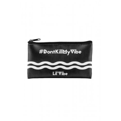 Вибратор с клиторальным стимулятором LilVibe, силикон, розовый, 13 см