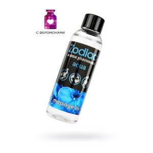 Массажное масло с феромонами ZODIAC AQUA, 75 мл (иной угол)