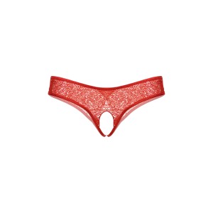 Трусики открытые SoftLine Collection, красный, S/M (иной угол)