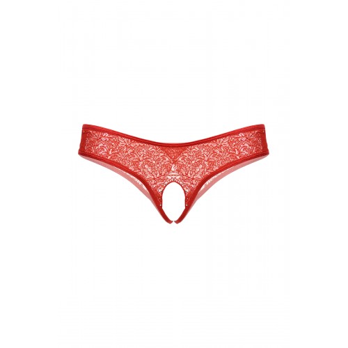 Трусики открытые SoftLine Collection, красный, S/M