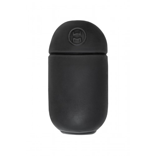 Мастурбатор нереалистичный MEN'S MAX CAPSULE 05 STEP, TPE, черный, 8 см (В ЗИПЛОКЕ)