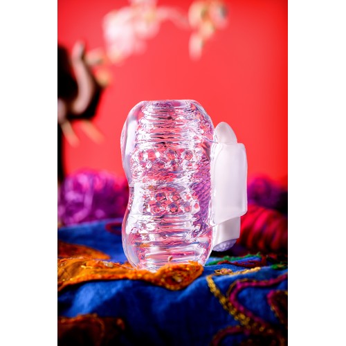 Мастурбатор нереалистичный Lingam by TOYFA  Khani, TPE, Прозрачный, 9 см