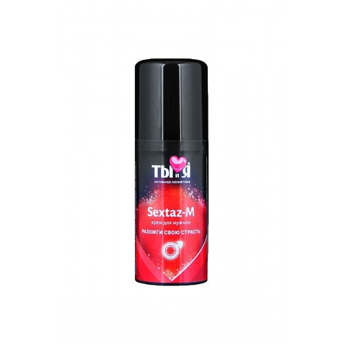 Крем возбуждающий Ты и Я Sextaz-M для мужчин, 20 г