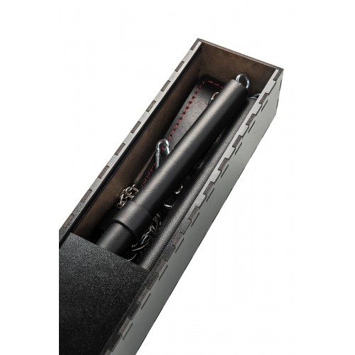 Бандажный набор 4 точки фиксации Pecado BDSM (большая распорка, маленькая распорка, оковы, наручники