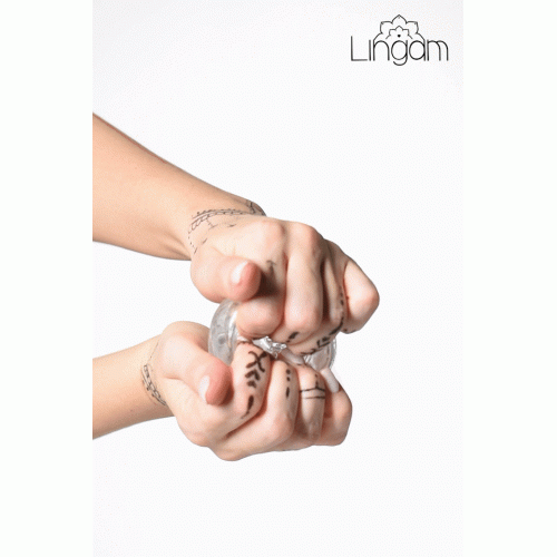 Мастурбатор нереалистичный Lingam by TOYFA  Khani, TPE, Прозрачный, 9 см