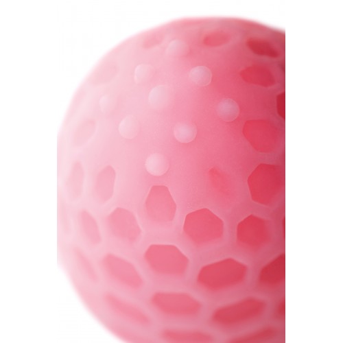 Мастурбатор A-Toys Pufl, розовый, ТРЕ, 6 см Ø 2,7 см
