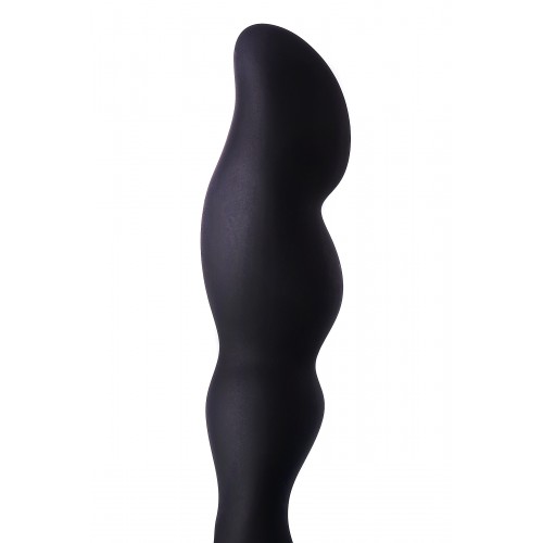 Стимулятор простаты Erotist Second, силикон, чёрный, 14 см