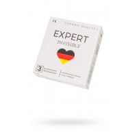 Презервативы EXPERT Invisible Germany 3 шт. (ультратонкие)