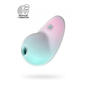 Вакуумный стимулятор клитора Satisfyer Pixie Dust, силикон, зеленый