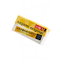 Презервативы Sagami, original 0.02, полиуретан, ультратонкие, EXTRA LARGE, 12 шт.