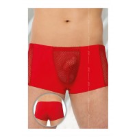 Шорты мужские с сеткой SoftLine Collection, красный, L