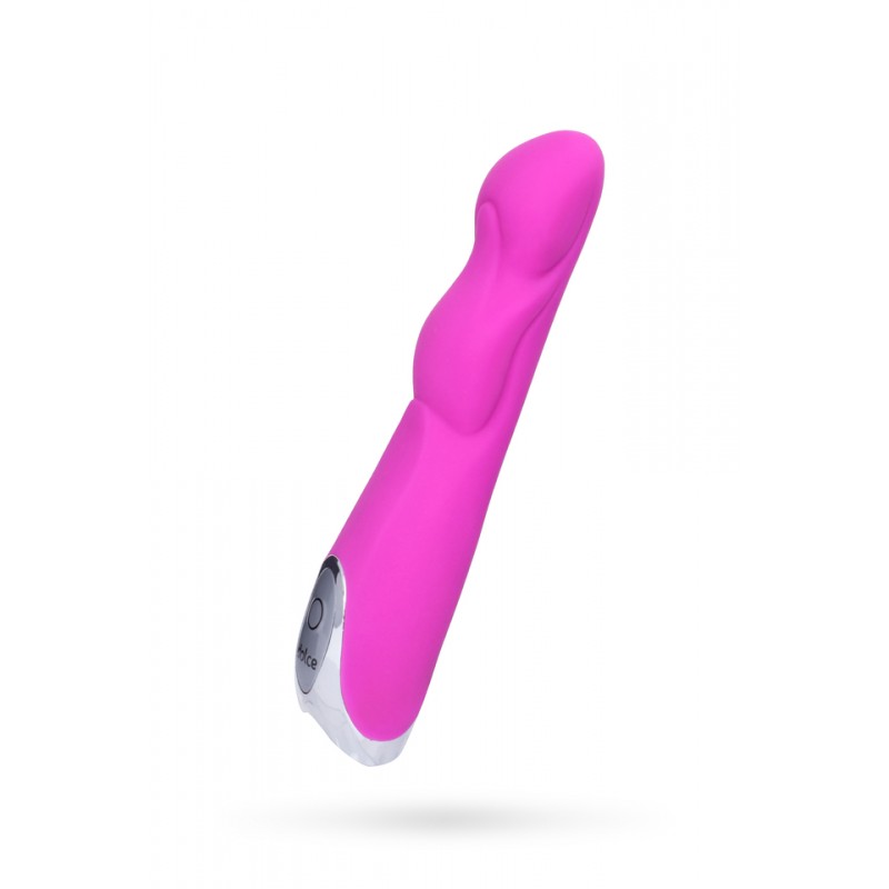 Вибратор TOYFA Dolce Leo, силикон, розовый, 16,5см