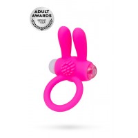 Эрекционное кольцо на пенис TOYFA A-Toys  , Силикон, Розовый, Ø2,5 см с ушками