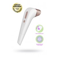 Вакуум-волновой бесконтактный стимулятор клитора Satisfyer 2 NG, ABS пластик+силикон, белый, 17см