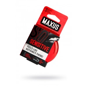 Презервативы MAXUS Ультратонкие в железном кейсе  № 3, 18 см