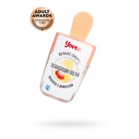Бальзам для губ Yovee by Toyfa «Охлаждающий поцелуй» со вкусом пьяной клубнички, 5,5 мл