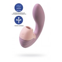 Вибратор Satisfyer Supernova, с вакуум-волновым стимулятором, силикон, розовый, 16,9 см