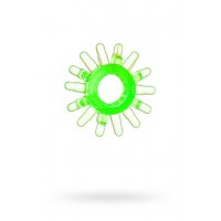 Эрекционное кольцо TOYFA, TPE, зеленый